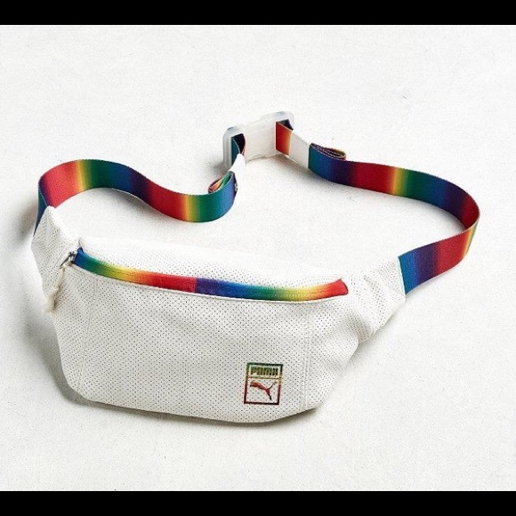 🍭PUMA rainbow Fanny waist bag pride limited Edit - Picture 2 of 7